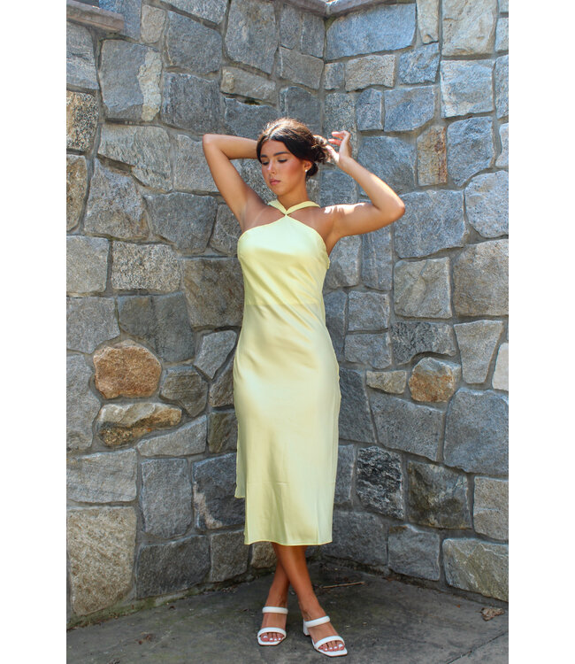 Falling For You Midi Dress