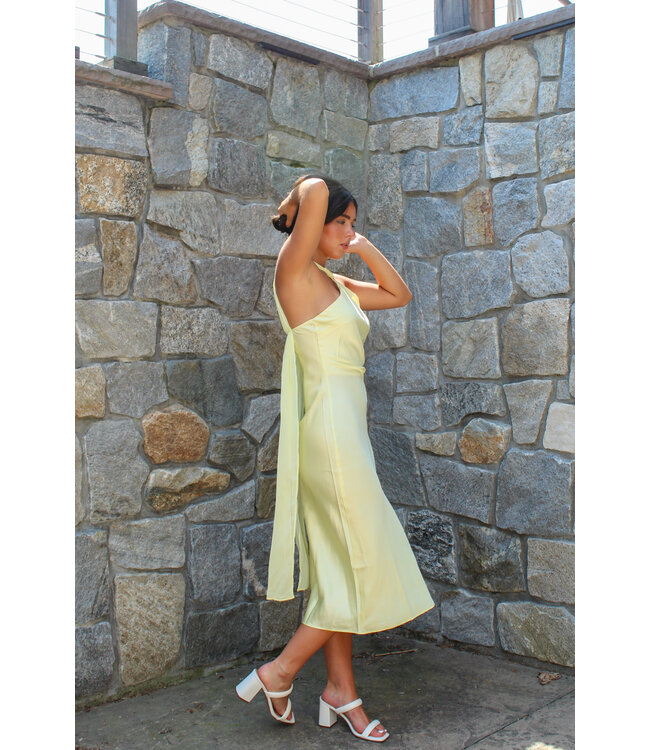 Falling For You Midi Dress