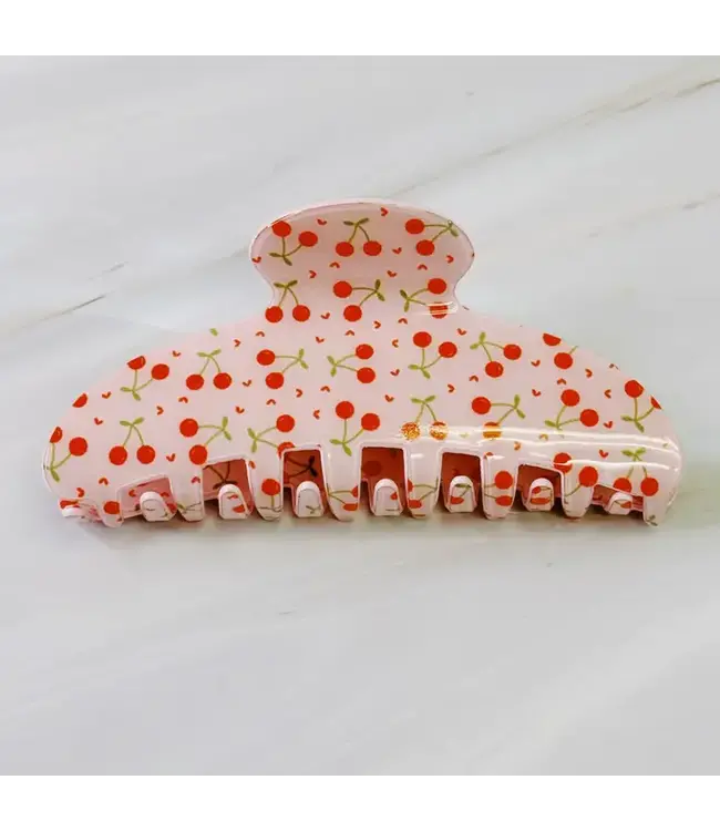 Cherry Claw Clip