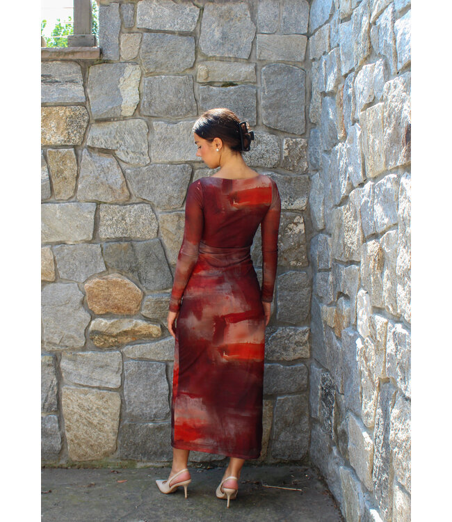 We Mesh Together Maxi Dress