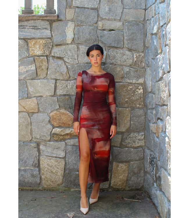 We Mesh Together Maxi Dress