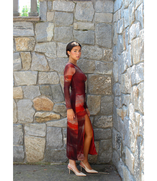 We Mesh Together Maxi Dress