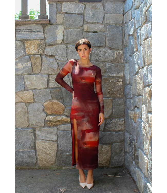 We Mesh Together Maxi Dress