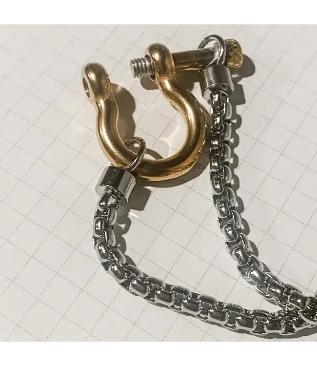 Carabiner Charm Necklace