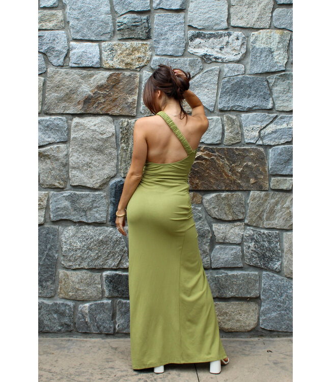 Twist Of Fate Midi Dress