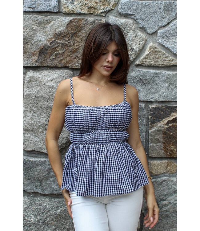 Tate Gingham Top
