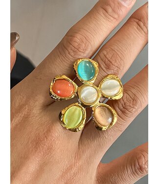 Stephanie Floral Ring