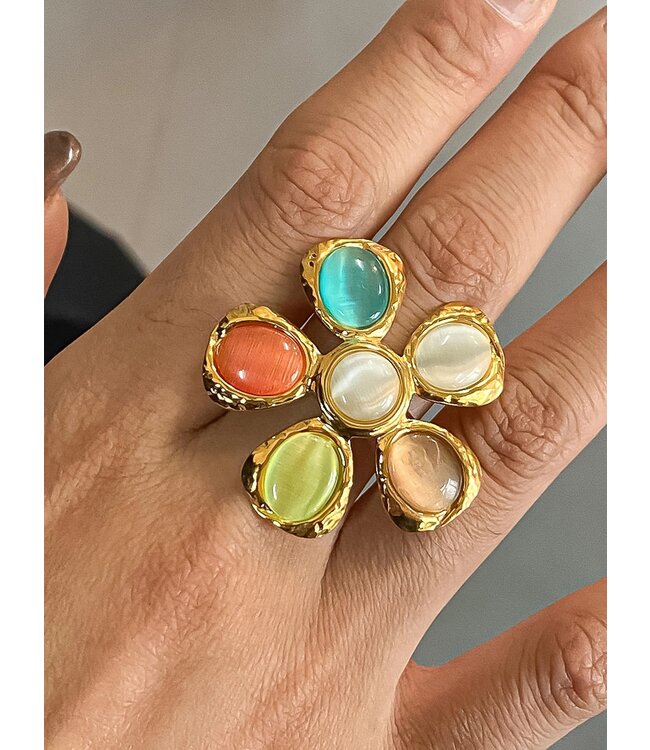 Stephanie Floral Ring