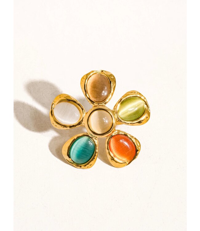 Stephanie Floral Ring