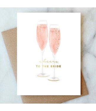 Bubbles For Bride Card