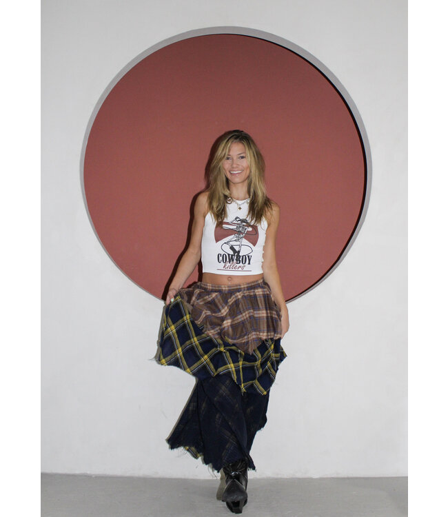 Harvest Whirl Maxi Skirt