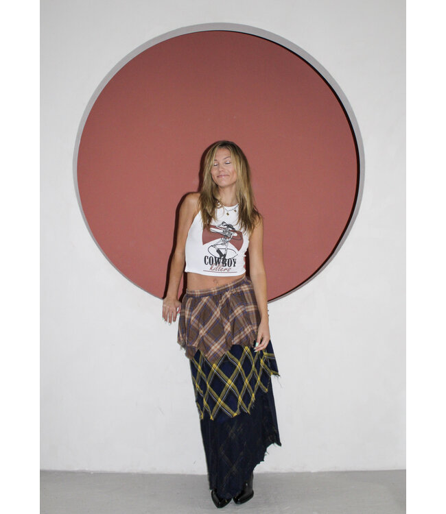 Harvest Whirl Maxi Skirt