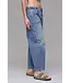 Crop & Roll Barrell Jean