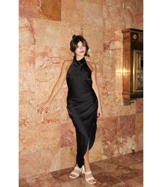 Midnight Kiss Midi Dress