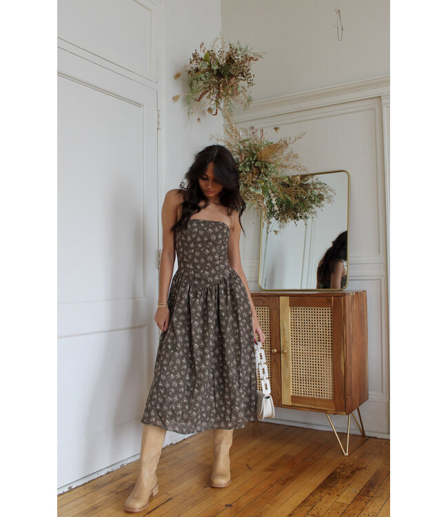 Falling Grace Midi Dress