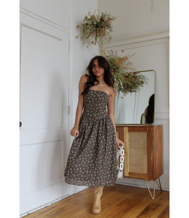 Falling Grace Midi Dress