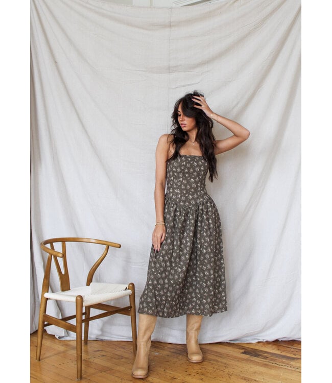 Falling Grace Midi Dress