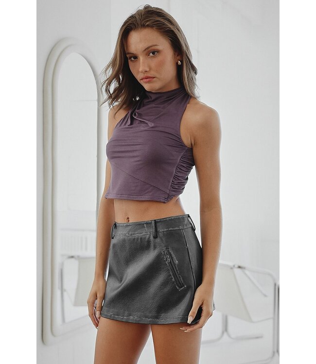 Rebel Ride Mini Skirt