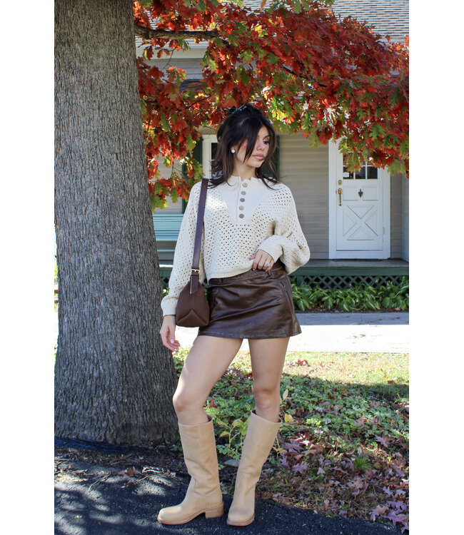 Rebel Ride Mini Skirt