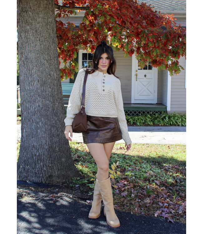 Rebel Ride Mini Skirt