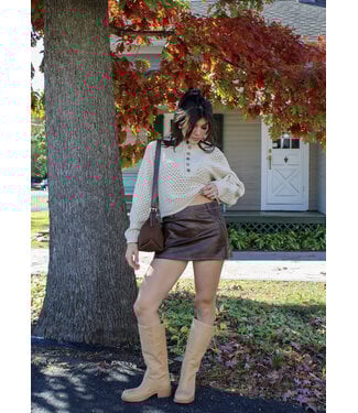 Rebel Ride Mini Skirt