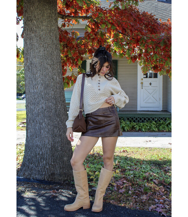 Rebel Ride Mini Skirt