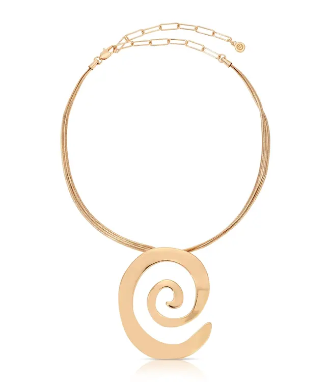 Aura Swirl Necklace