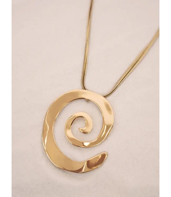 Aura Swirl Necklace