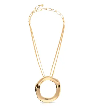 Open Circle Necklace