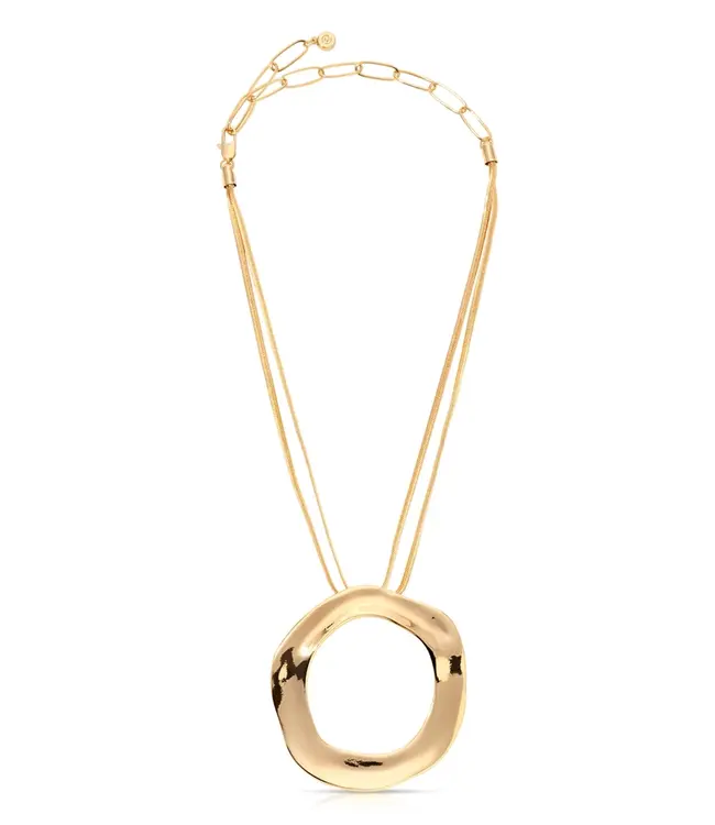Open Circle Necklace