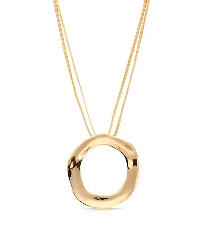 Open Circle Necklace