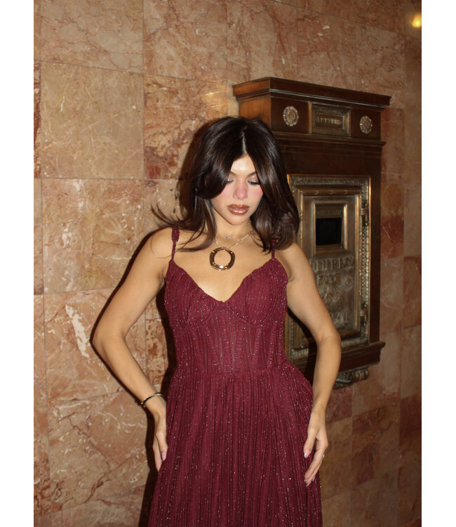 Barely Blushing Maxi Dress