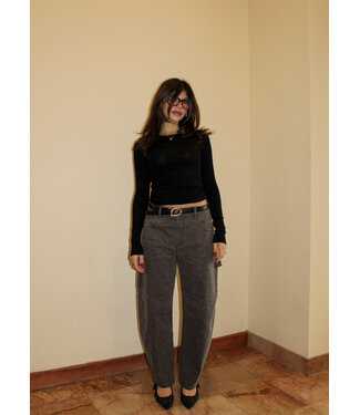 Cheetah Girl Barrel Jean