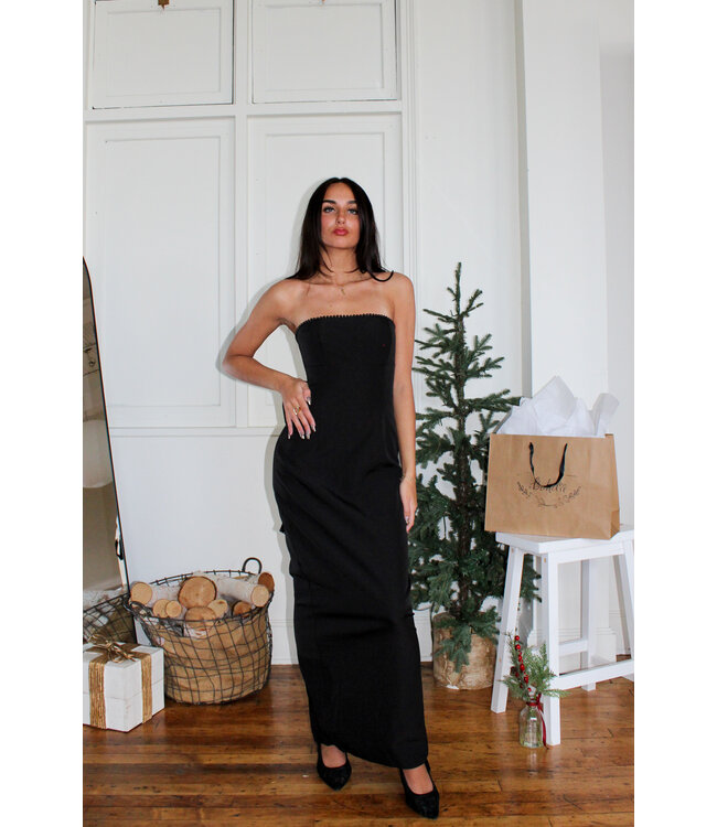 Champagne Confessions Maxi Dress