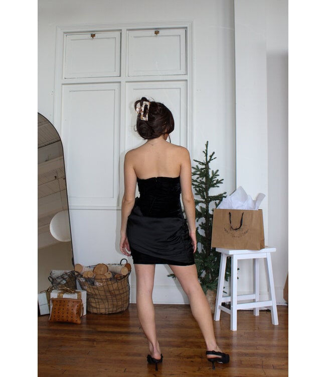 Velvet Vendetta Mini Dress