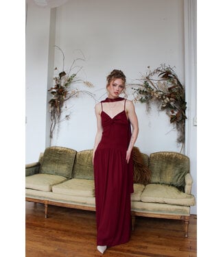 Wine Down Maxi Dress