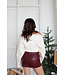 Merlot Mini Skirt