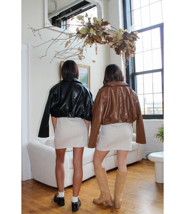 Cold Flame Cropped Jacket