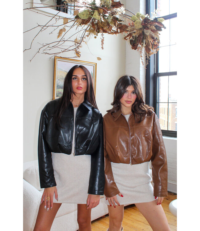 Cold Flame Cropped Jacket