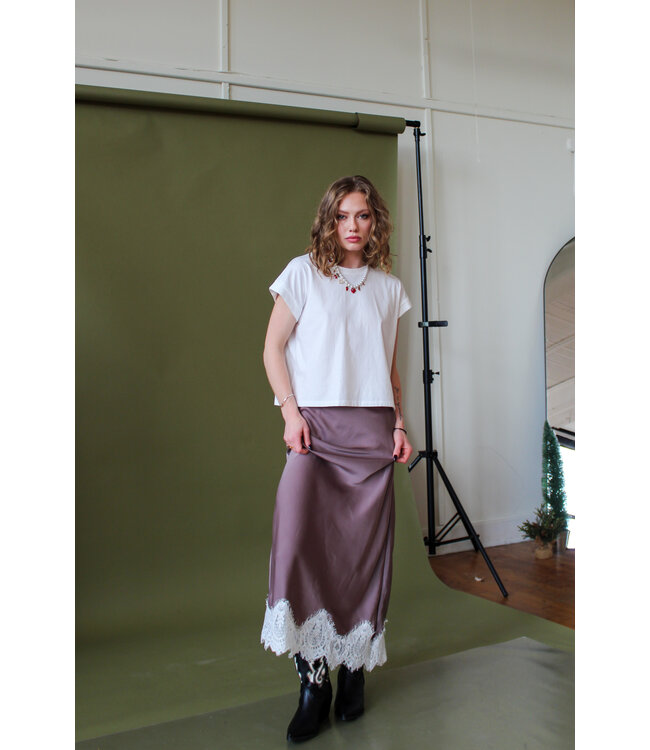 Lover's Veil Midi Skirt