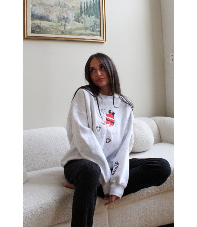 Tipsy Santa Pullover