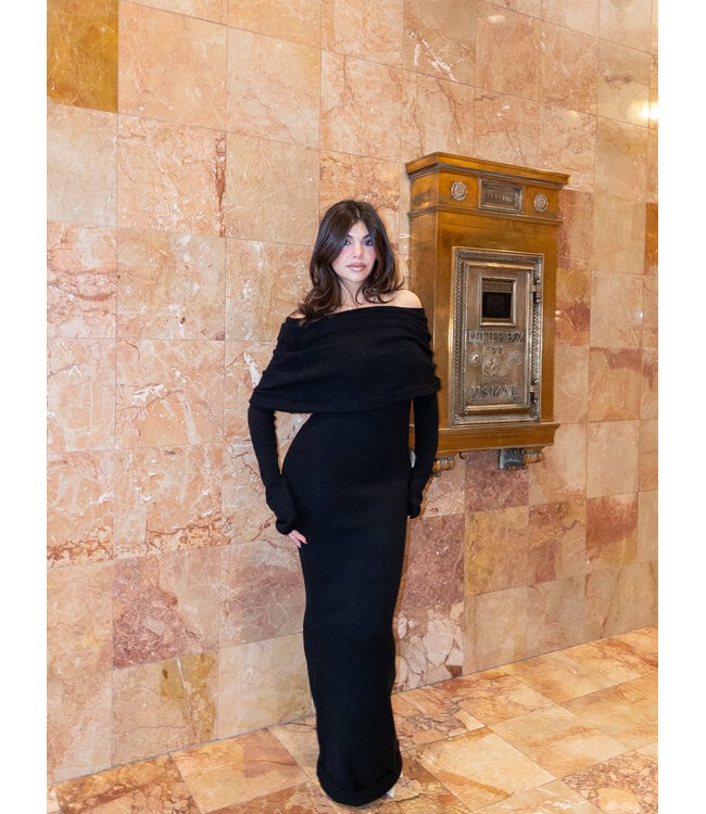 Black Ice Maxi Dress