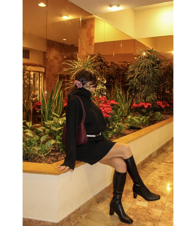 Sleepless Night Sweater Dress