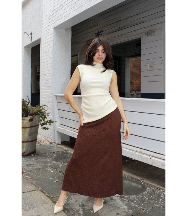 No Notes Midi Skirt