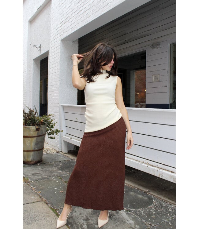 No Notes Midi Skirt