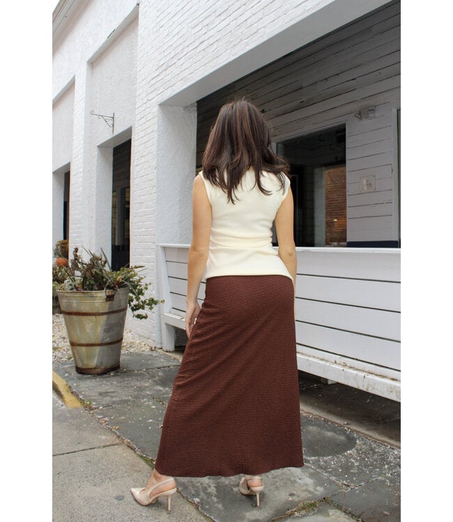 No Notes Midi Skirt