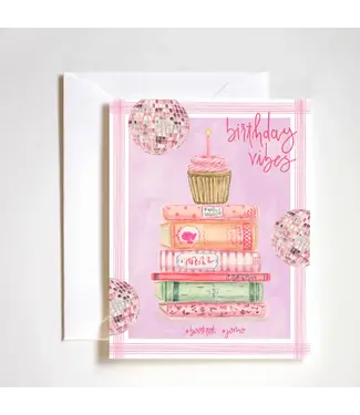 Book Lover Birthday Card