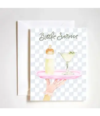Bottle Service Baby Card