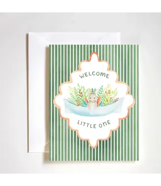 Welcome Little One Greeting Card