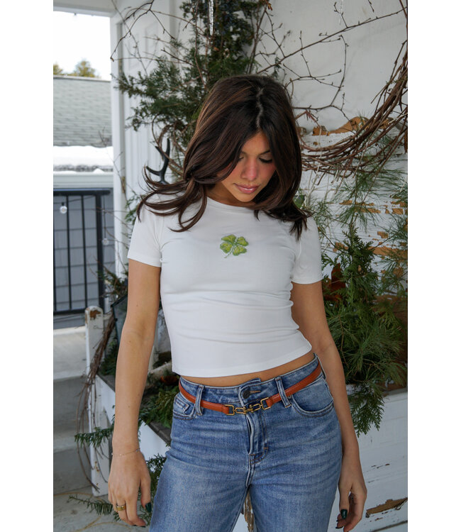 Clover Baby Tee